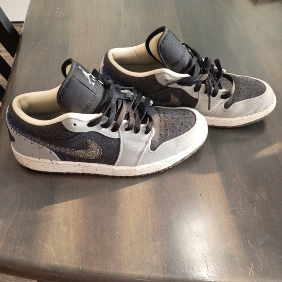 Jordan Other - Air Jordan 1 Low SE Crater Men's Size 10.5 Black and Gray Nike Sneakers